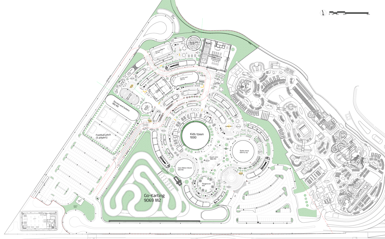 BIM建筑|马拉奇文旅乐园：埃及北海岸最炙手可热的青年新潮文旅胜地 / 佰筑设计