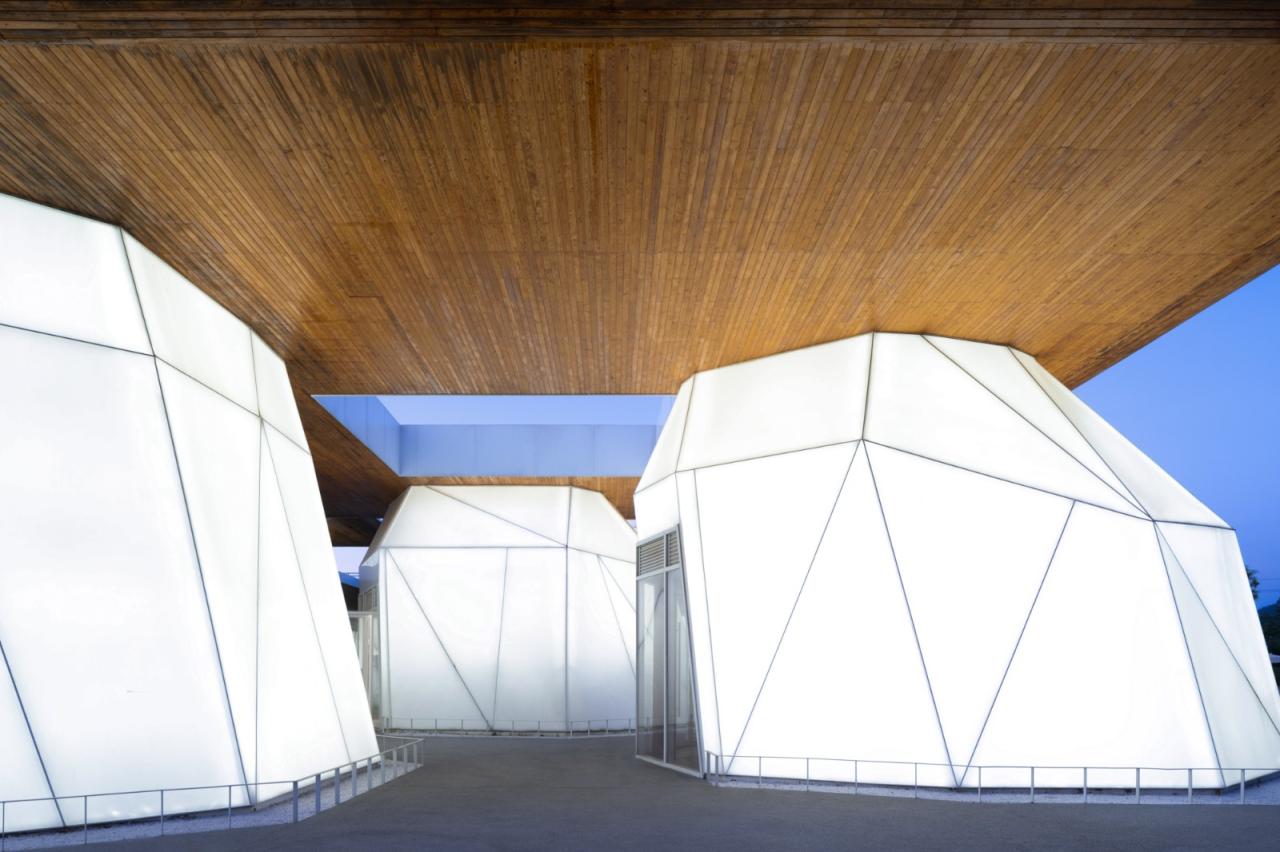 BIM建筑|相遇在山间：下岩贝景区云峰十二重 / 朱培栋-line+建筑事务所