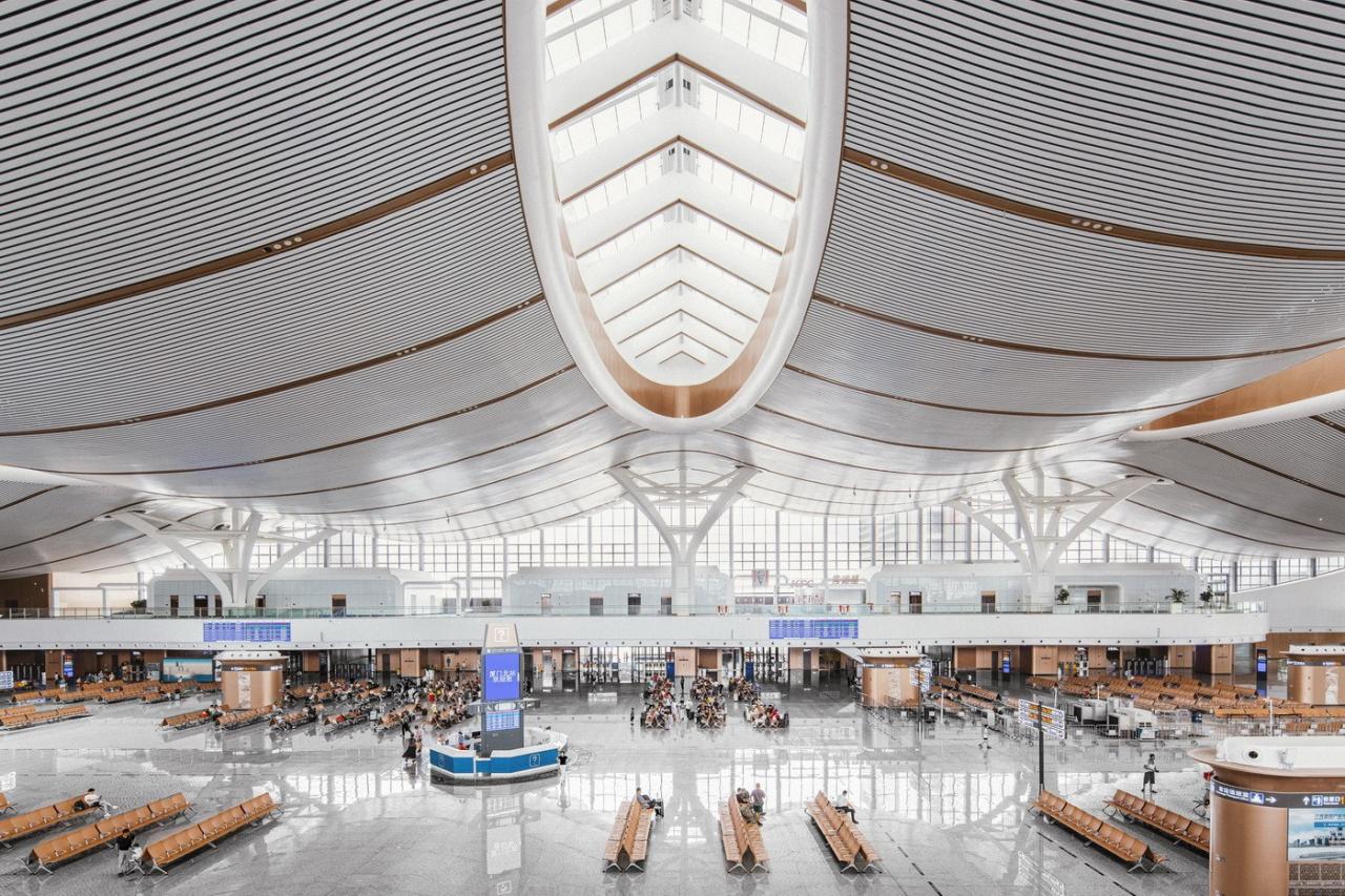 BIM建筑|厦门北站扩建设计 / CCDI卝智室内设计