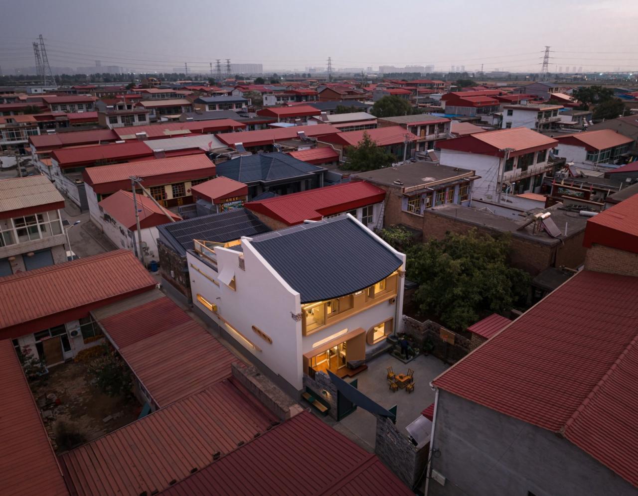 BIM建筑|温暖画室之家 / 奥默默工作室