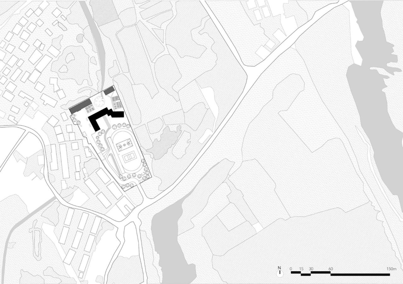 BIM建筑|沿江乡村学校 / DOMAT
