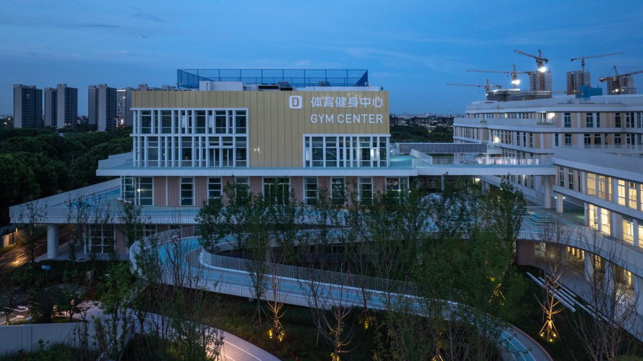 BIM建筑|上海市实验学校嘉定新城分校 / 大观景观