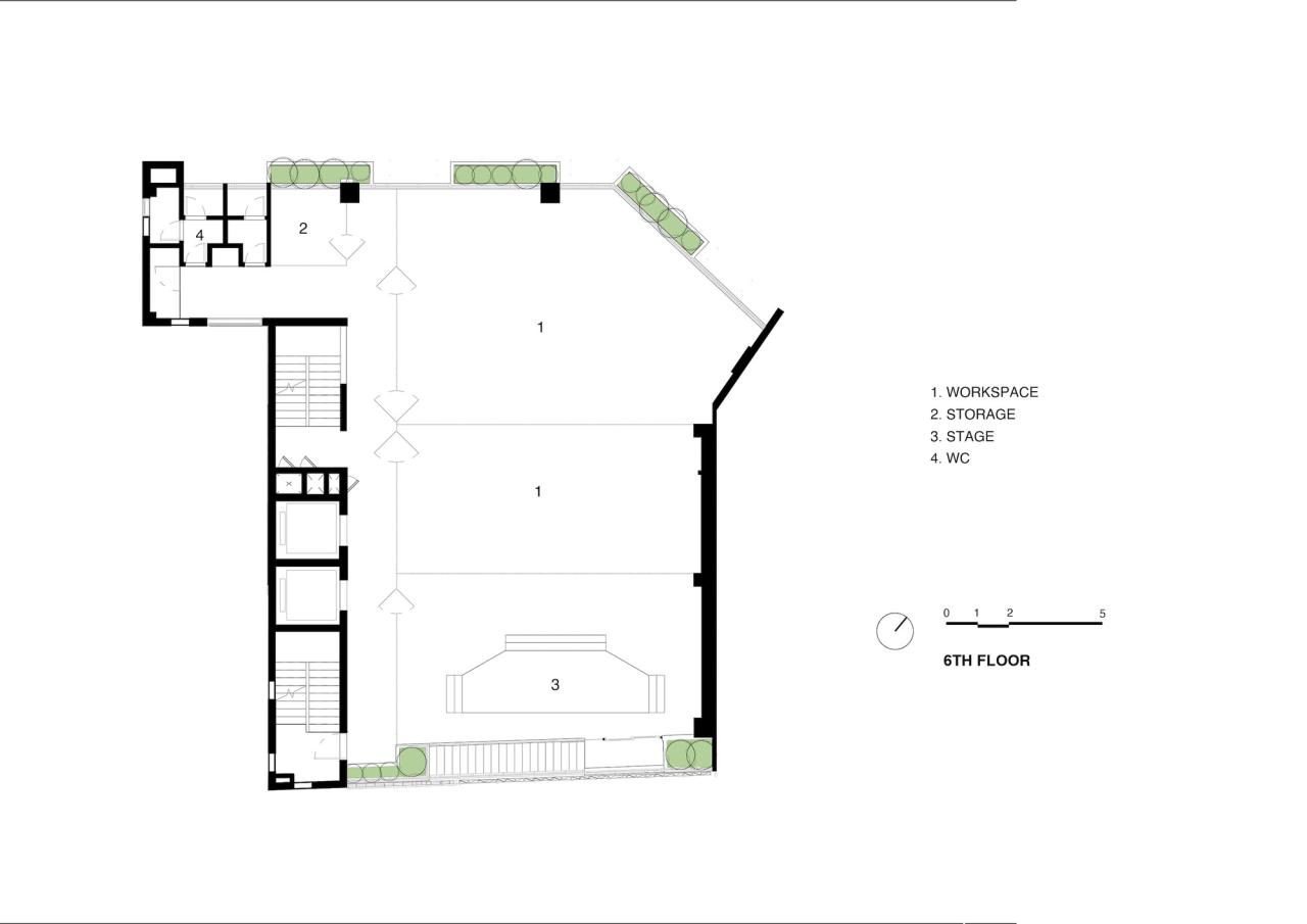 BIM建筑|AEC 4B 外语教育中心 / Ho Khue Architects