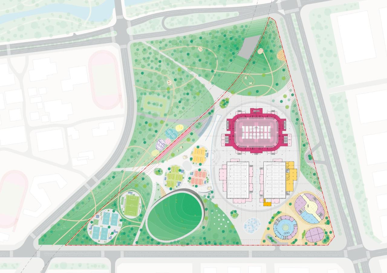 BIM建筑|MVRDV 赢得中国羽毛球训练中心设计竞赛