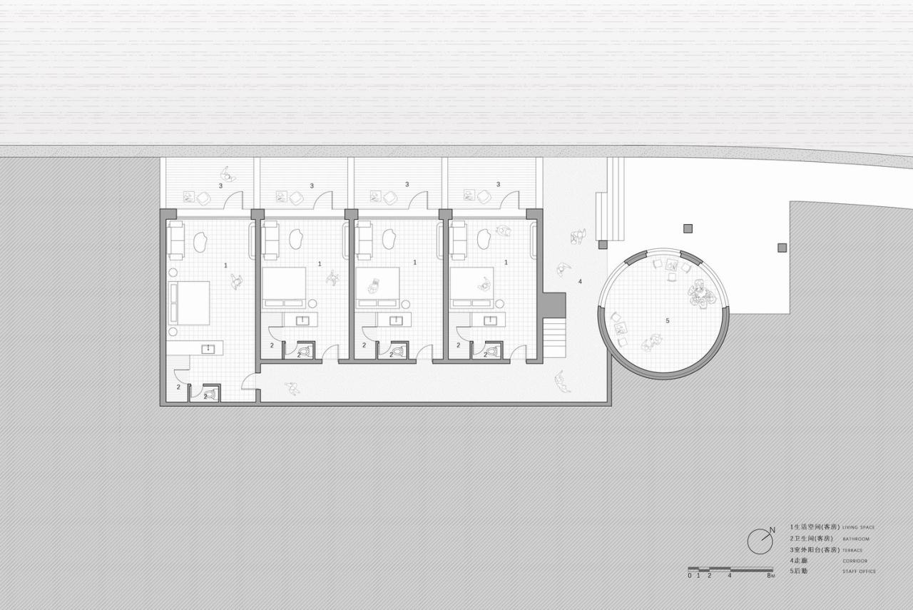 BIM建筑| 长沙岛橘子湾民宿 / 平介设计