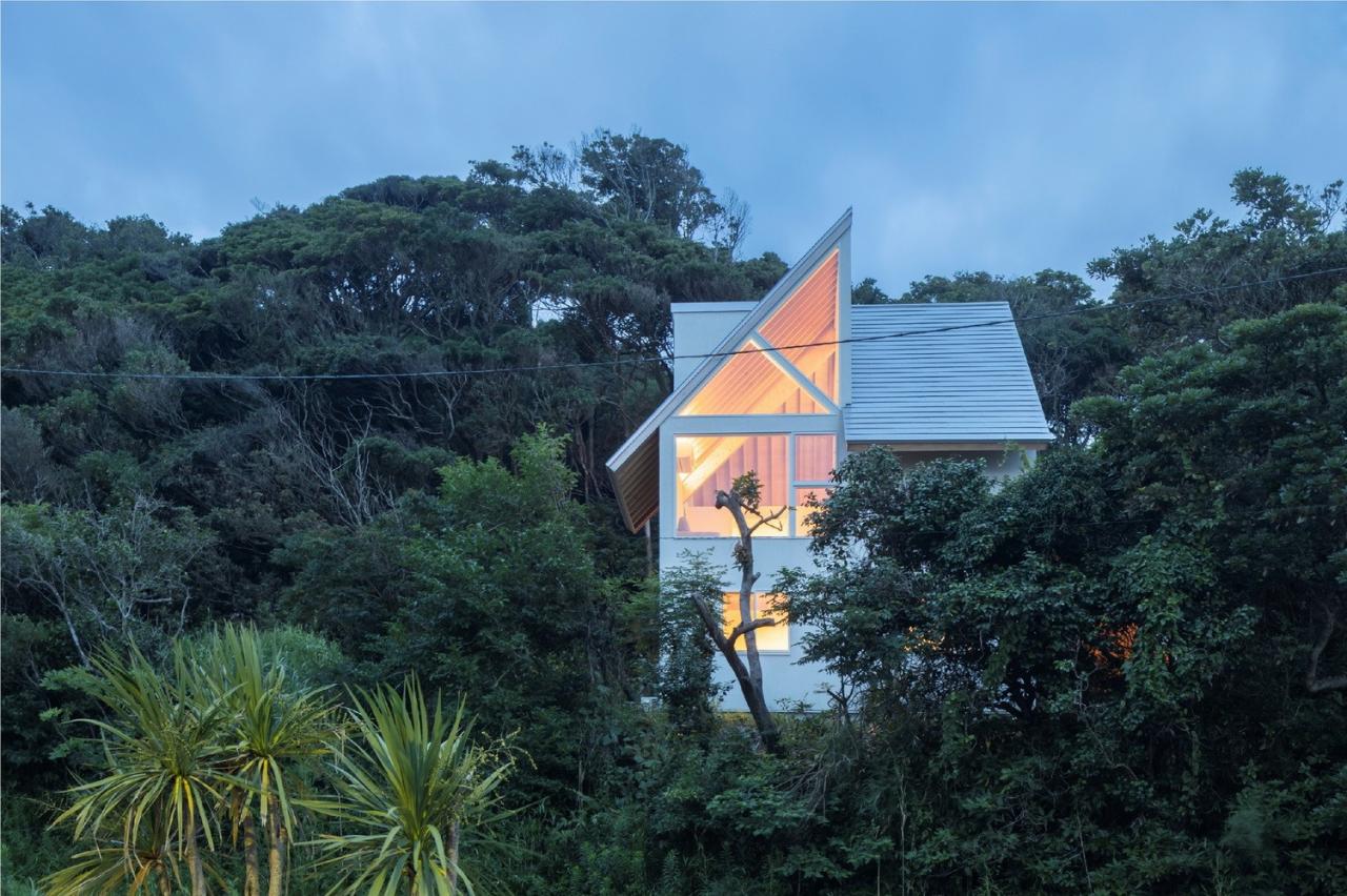 BIM建筑|富津度假小屋 / Atelier MEME