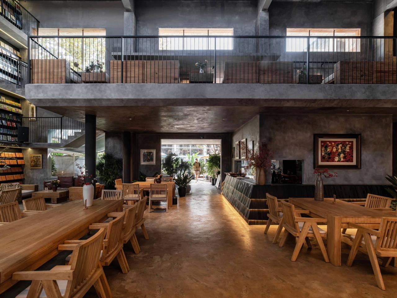 BIM建筑|接梯空间：旧厂房，新书咖 / 素造建筑