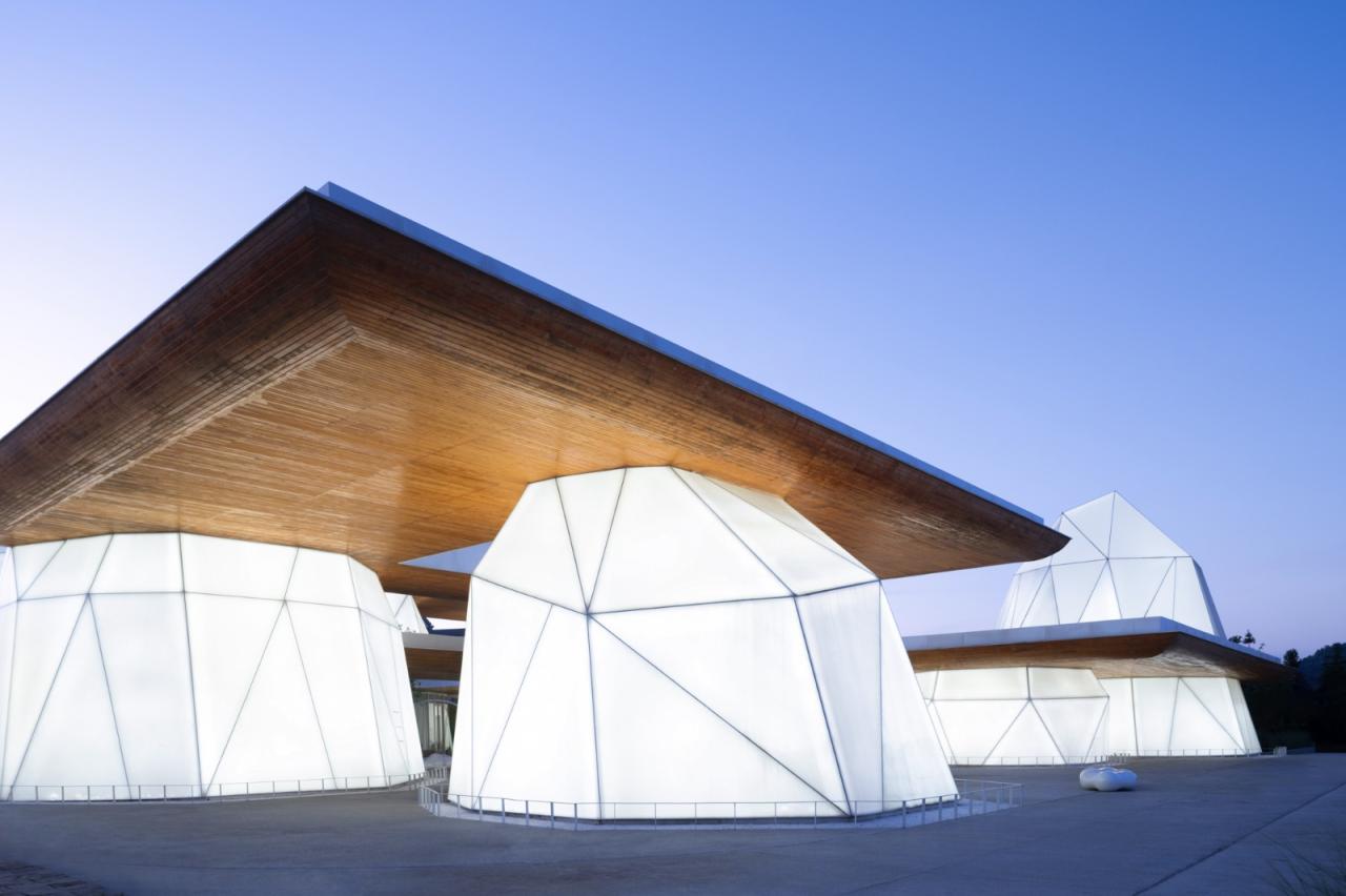 BIM建筑|相遇在山间：下岩贝景区云峰十二重 / 朱培栋-line+建筑事务所