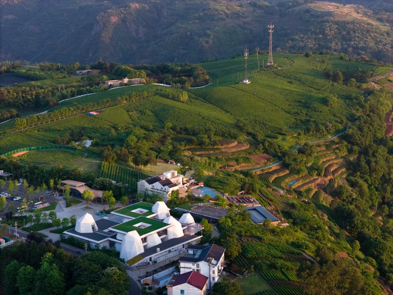 BIM建筑|相遇在山间：下岩贝景区云峰十二重 / 朱培栋-line+建筑事务所