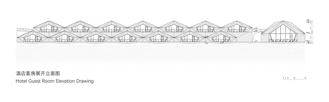 BIM建筑|中卫沙漠钻石酒店 / 水石设计-米川工作室