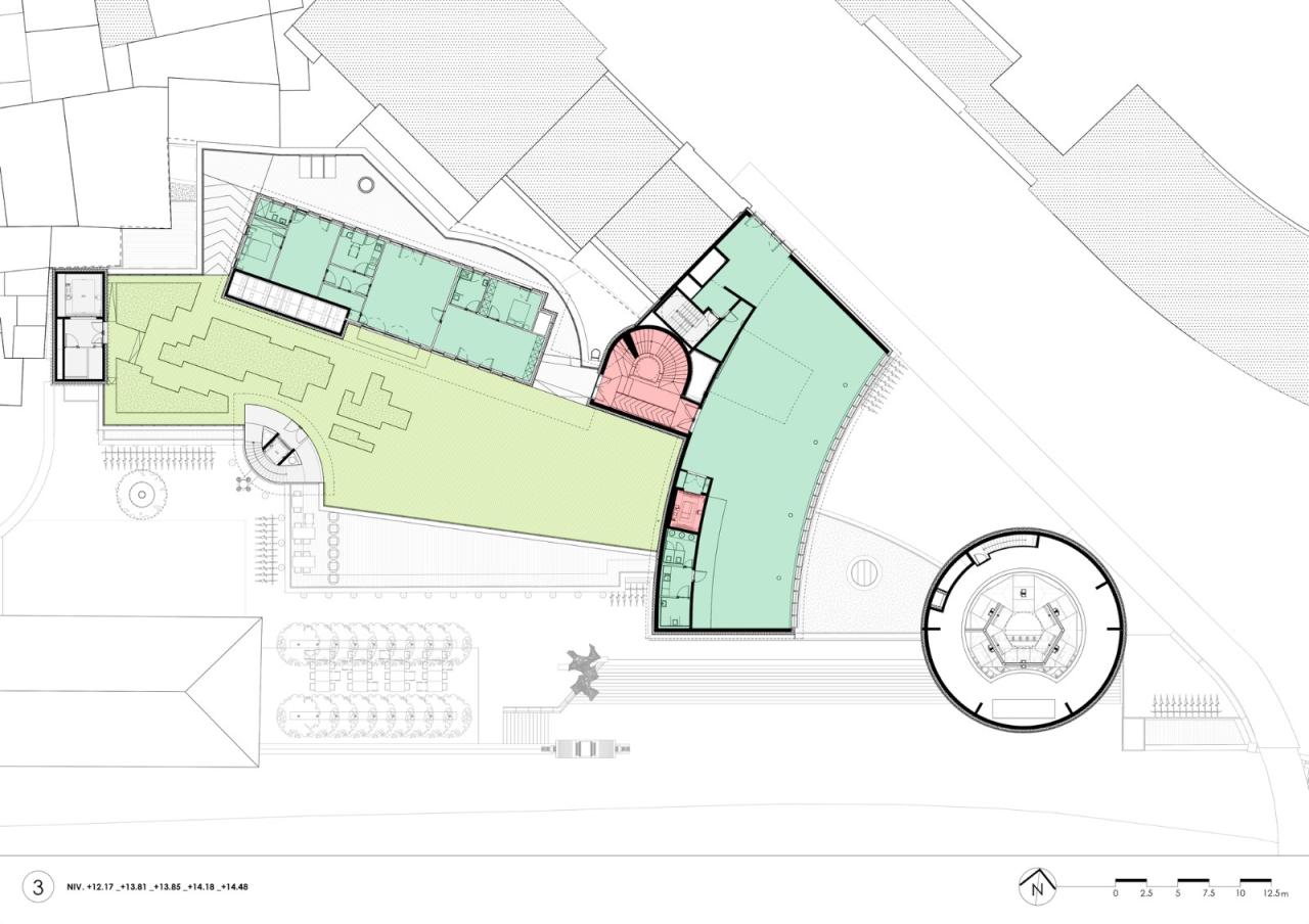 BIM建筑|那慕尔省文化之家 / Philippe Samyn and Partners