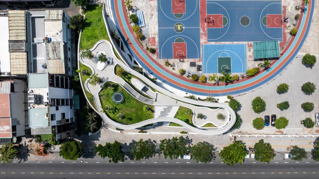 BIM建筑|朔特拉艺术展览中心 / Ho Khue Architects