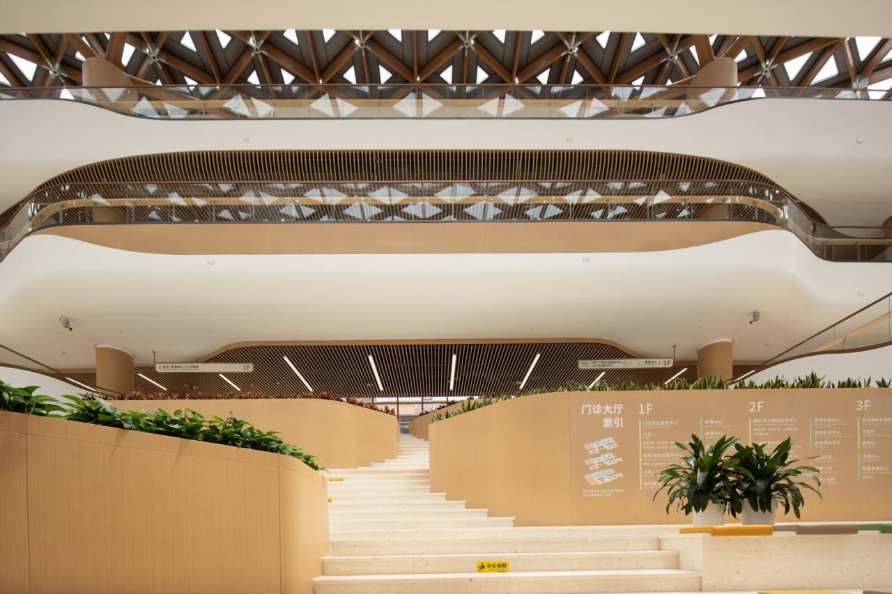 BIM建筑|美的·和祐医院-投资百亿的全球最美花园式医院 / 英国杰典国际建筑