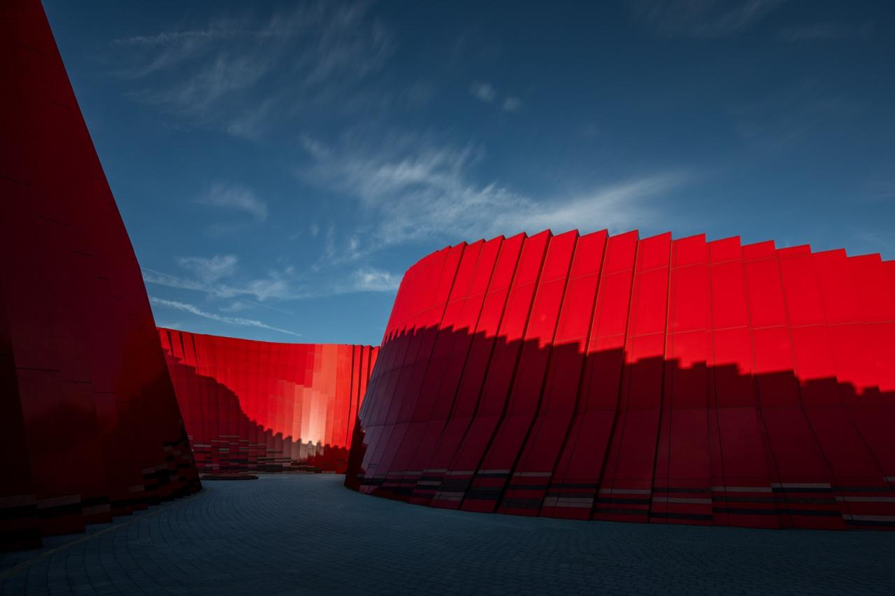 BIM建筑|长征文化数字艺术馆 / 中国中元