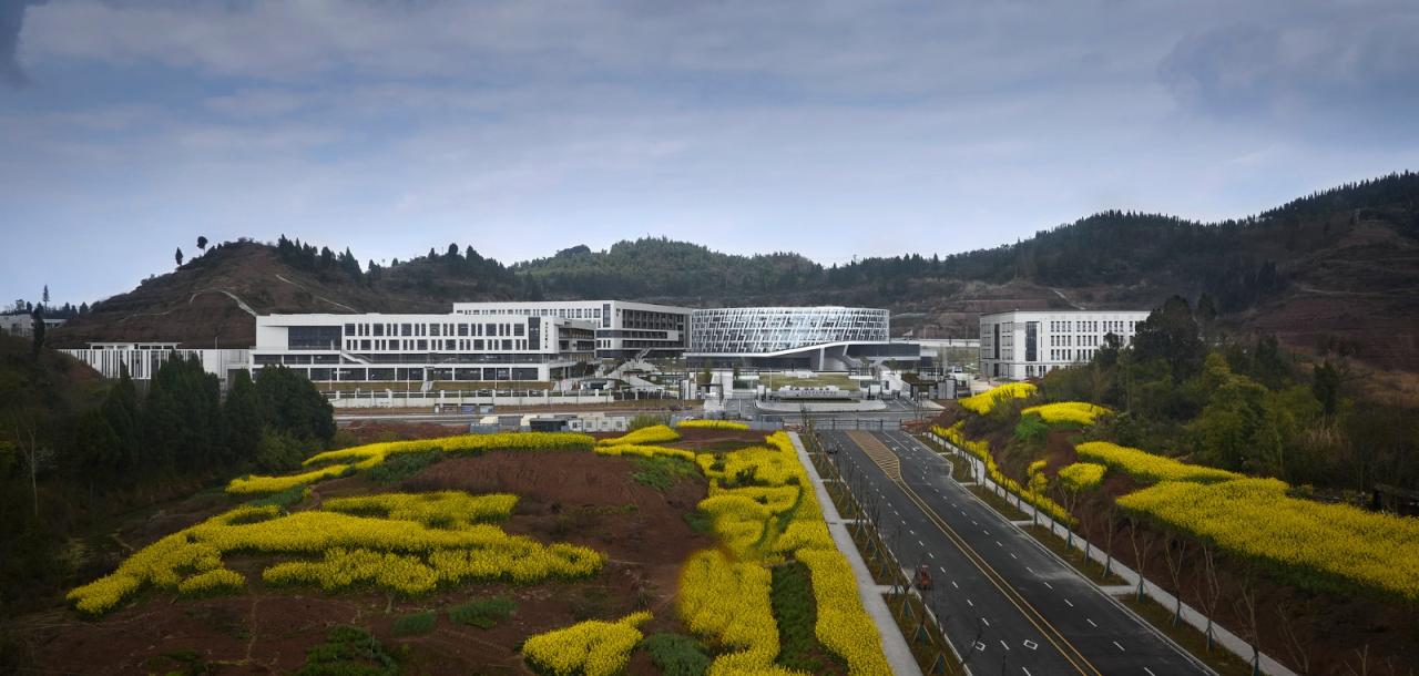 BIM建筑|重庆电力高等专科学校图书馆 / 天津大学设计总院·顾志宏工作室