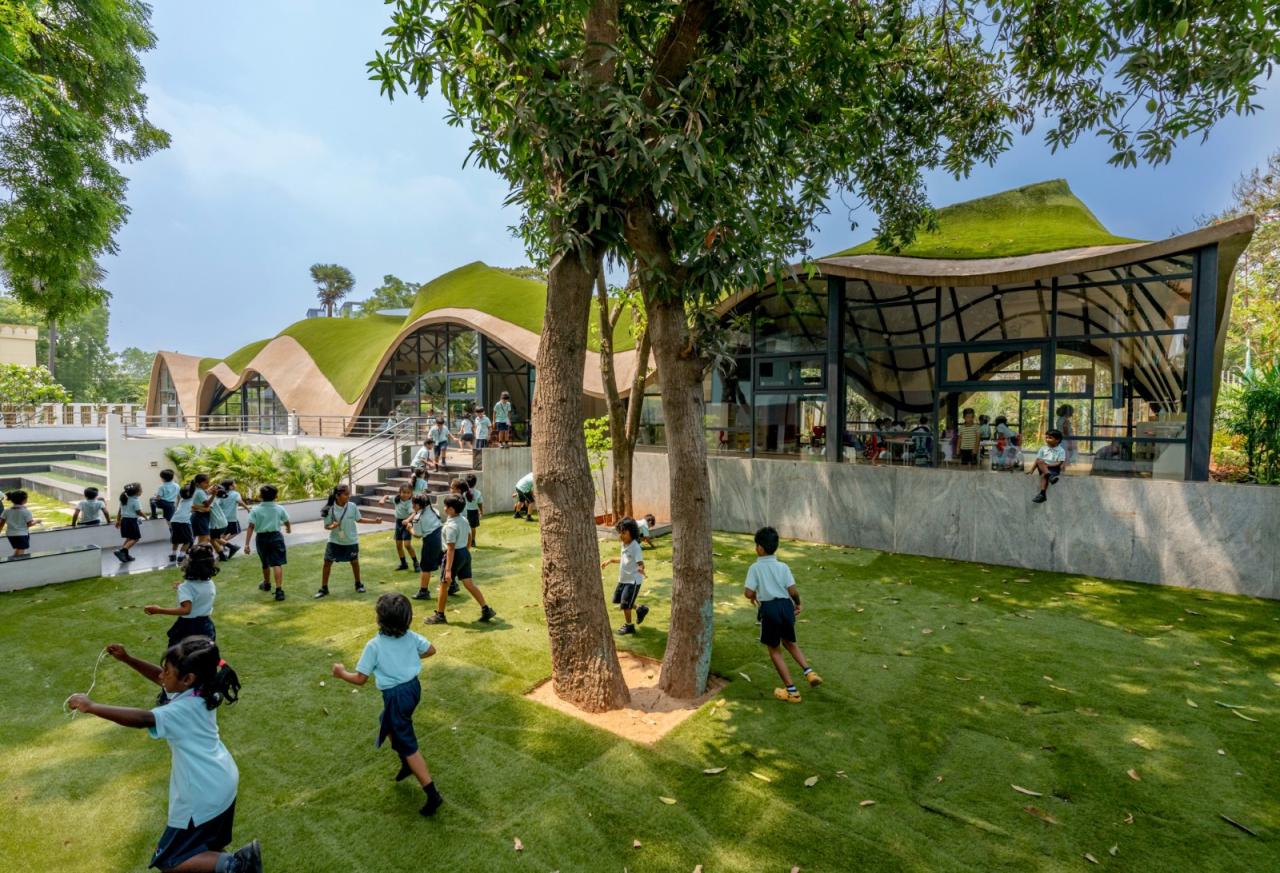 BIM建筑|布鲁明戴尔国际学校幼儿园扩建项目/ andblack design studio