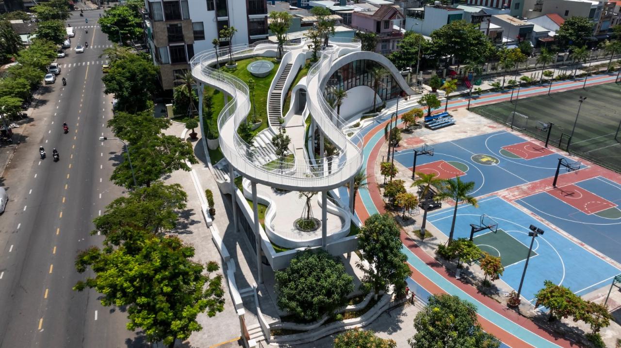 BIM建筑|朔特拉艺术展览中心 / Ho Khue Architects