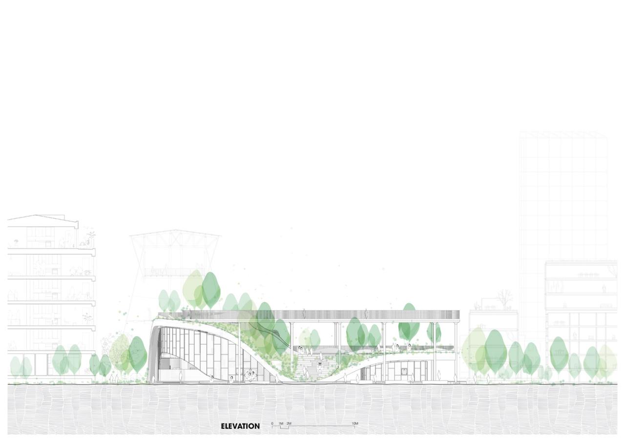 BIM建筑|朔特拉艺术展览中心 / Ho Khue Architects