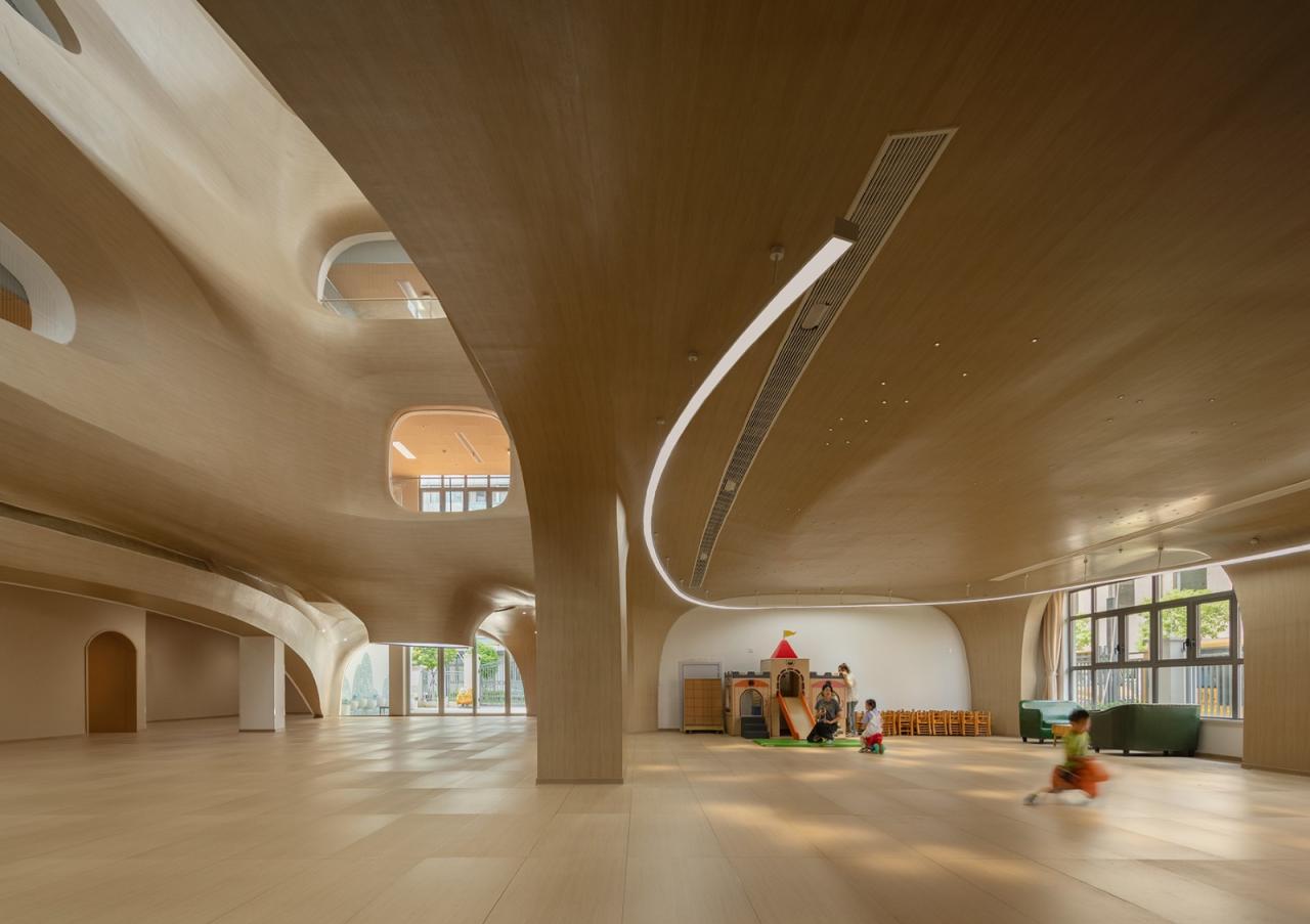 BIM建筑|上海格林新蕾市北幼儿园 / 华建集团-华东院/环境院-刘海洋团队