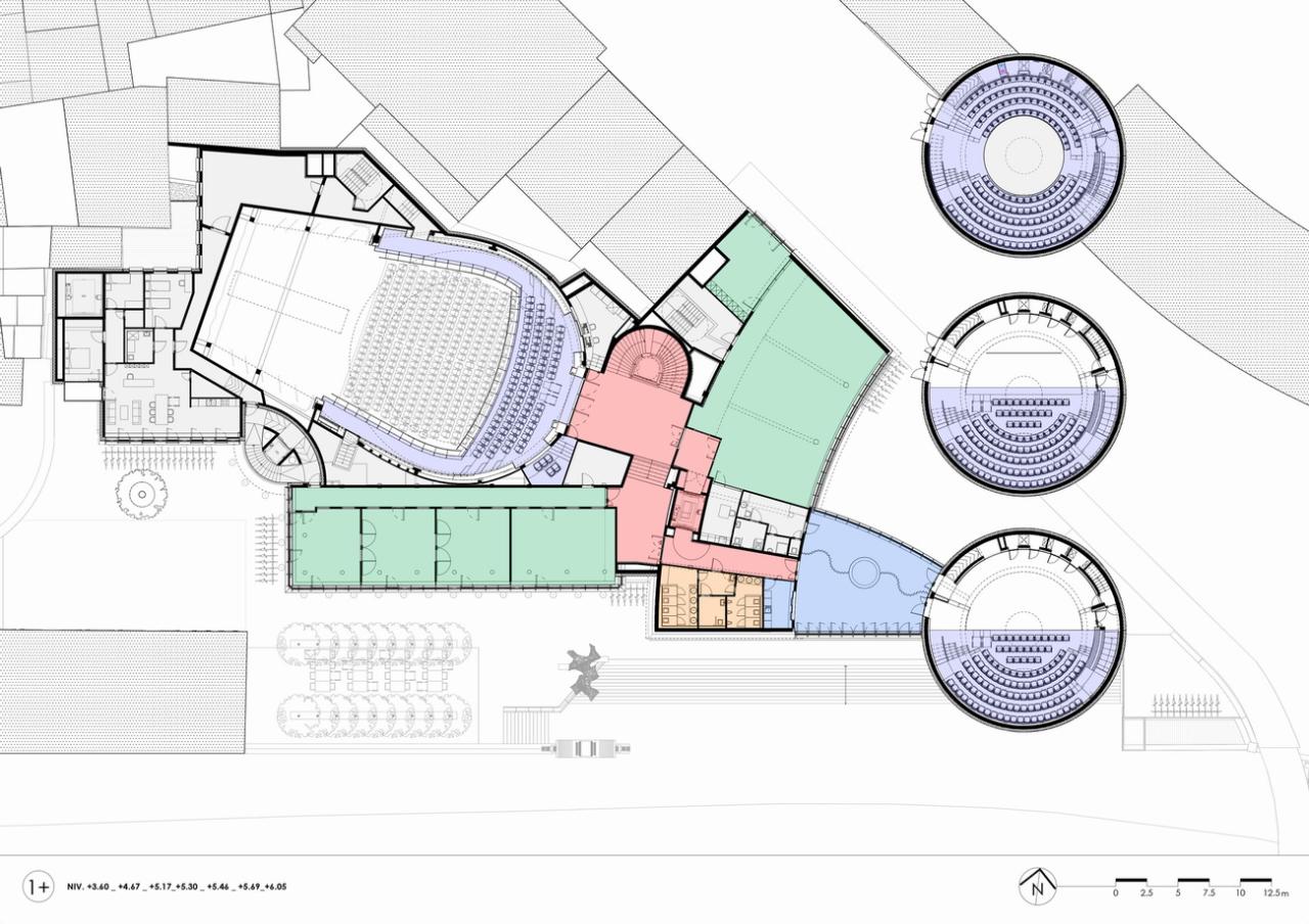 BIM建筑|那慕尔省文化之家 / Philippe Samyn and Partners