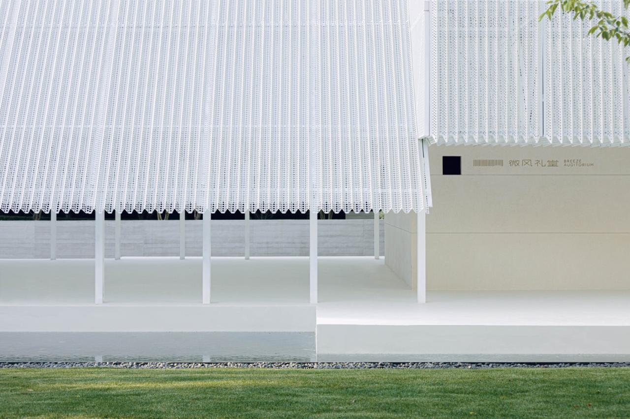 BIM建筑|为日常献礼，微风礼堂 / 是所设计