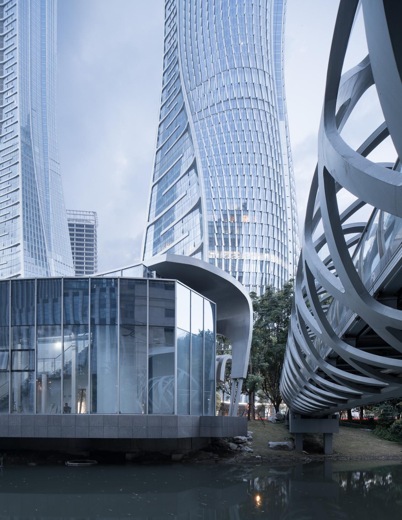 BIM建筑|星堂和：杭州市钱江新城新塘河沿线地铁配套设施 / 浙江大学建筑设计研究院