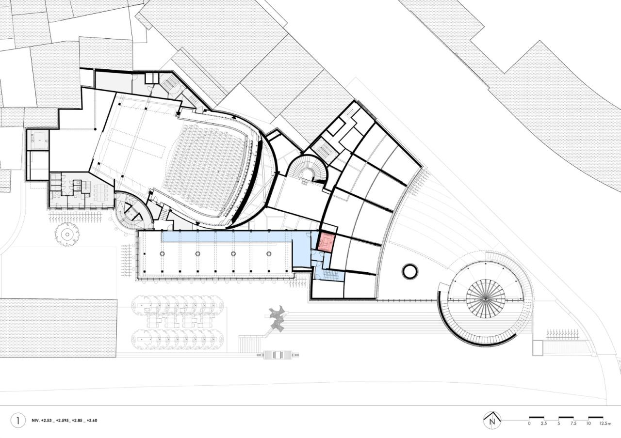 BIM建筑|那慕尔省文化之家 / Philippe Samyn and Partners
