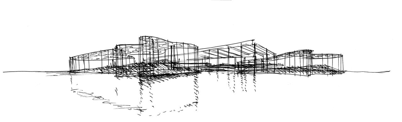 BIM建筑|上海版“疯狂植物园”，亚洲最大温室花园 / Delugan Meissl Associated Architects