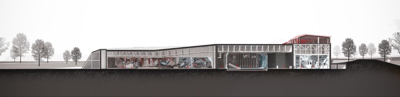 BIM建筑|长征文化数字艺术馆 / 中国中元