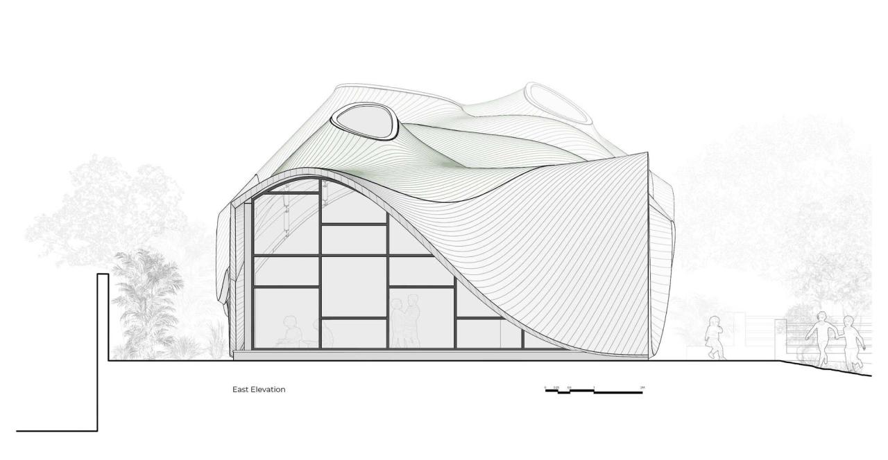 BIM建筑|布鲁明戴尔国际学校幼儿园扩建项目/ andblack design studio