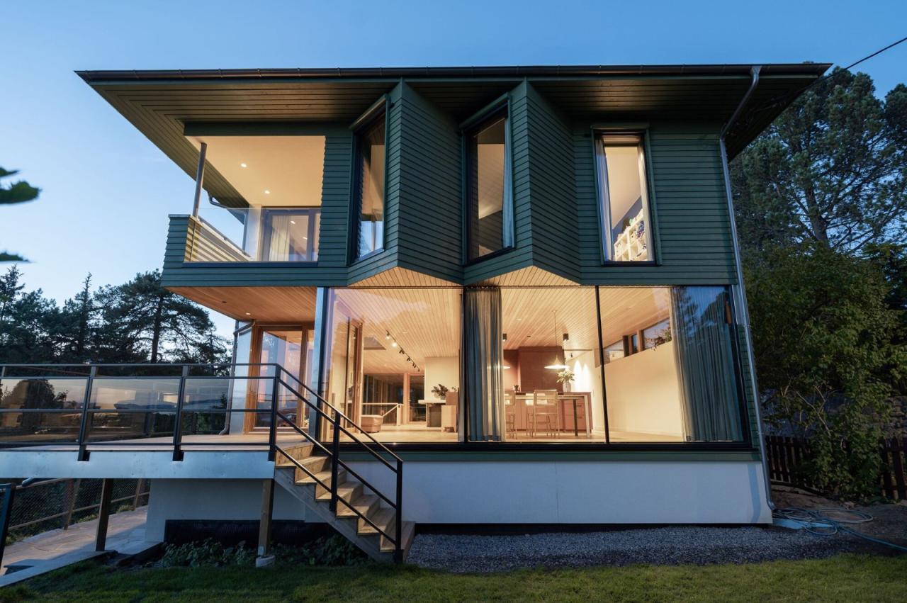 BIM建筑|奥斯陆 Sorbyhaugen 24 号住宅改造 / MORFEUS arkitekter