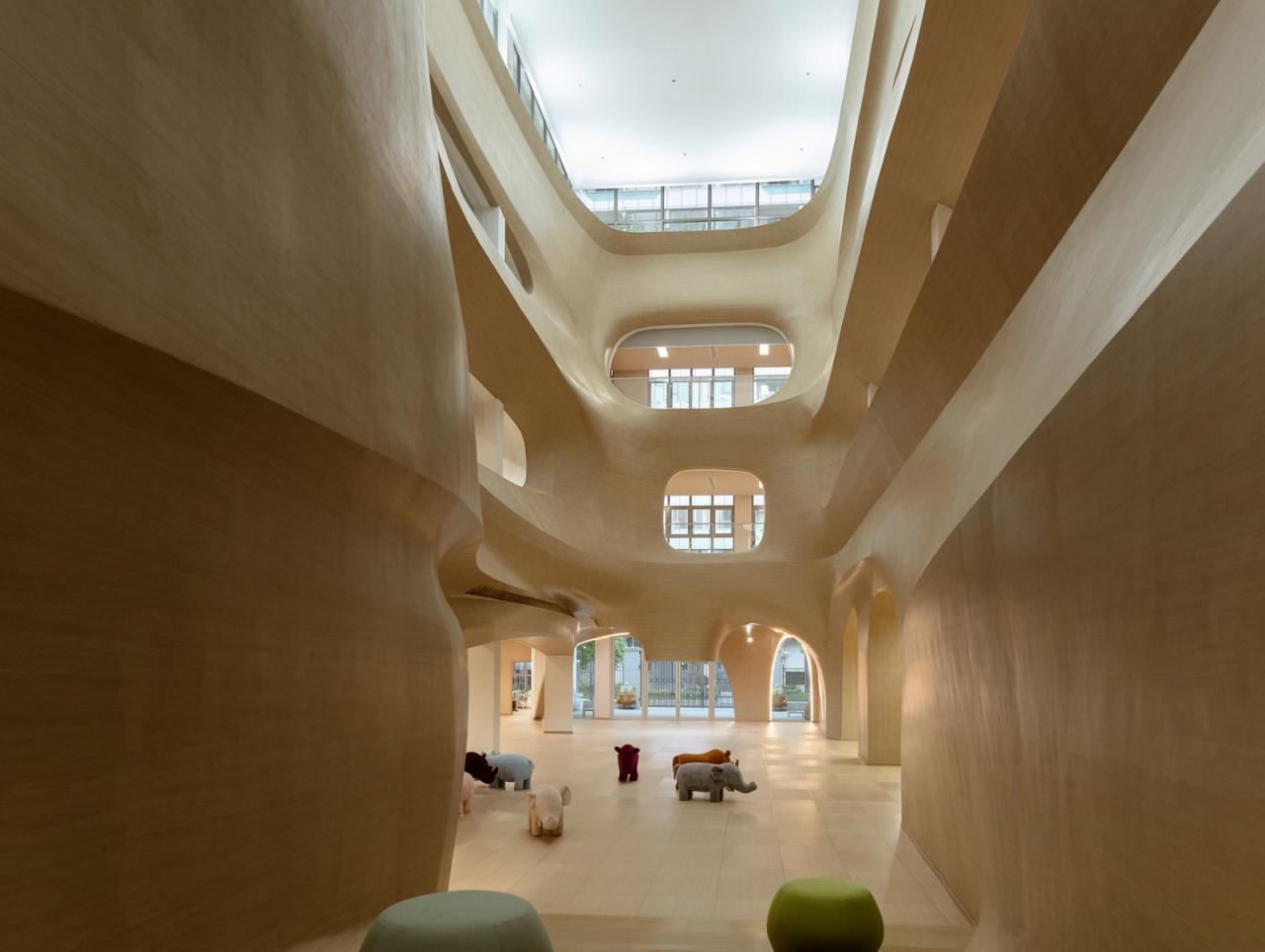 BIM建筑|上海格林新蕾市北幼儿园 / 华建集团-华东院/环境院-刘海洋团队