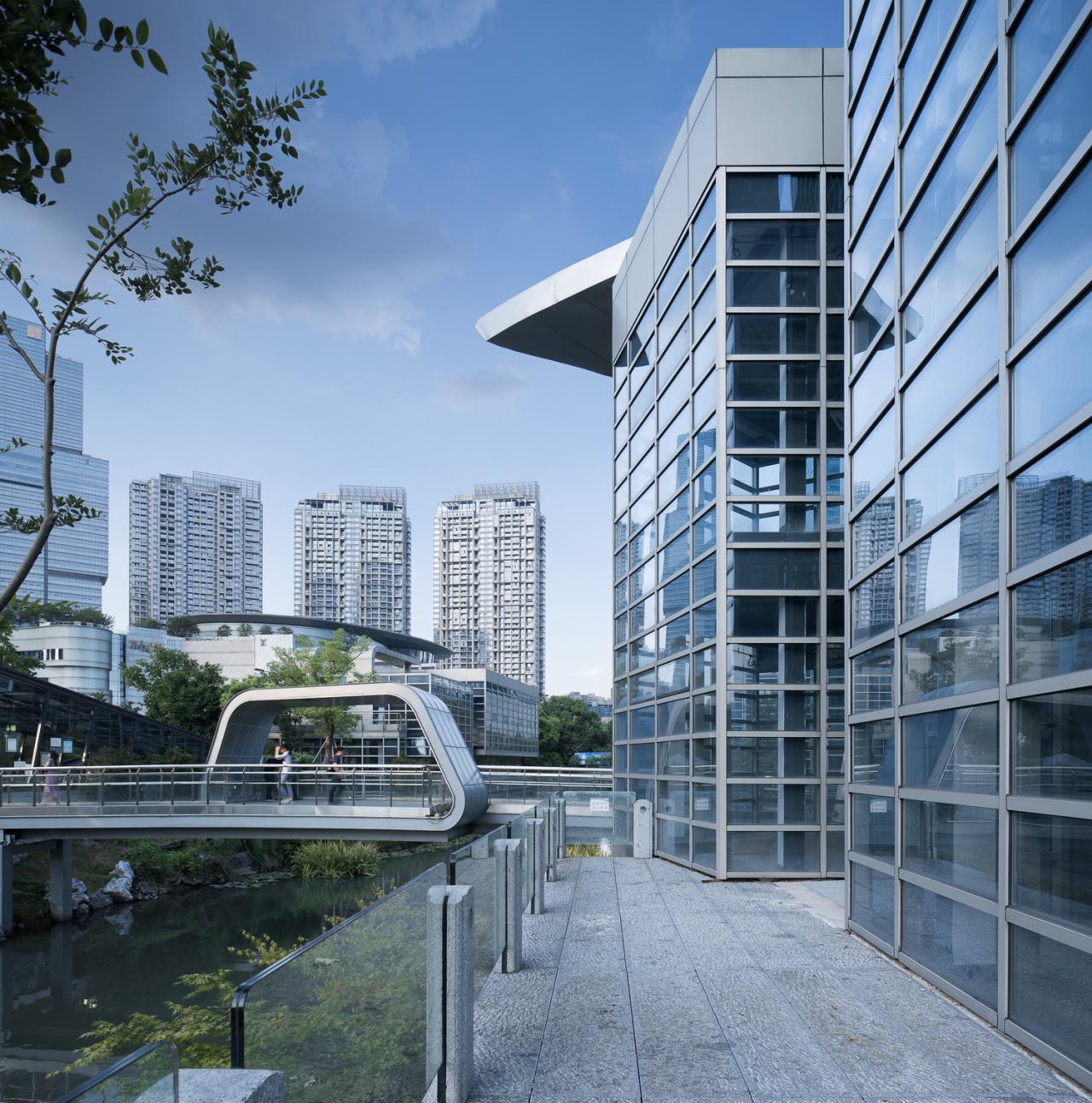 BIM建筑|星堂和：杭州市钱江新城新塘河沿线地铁配套设施 / 浙江大学建筑设计研究院