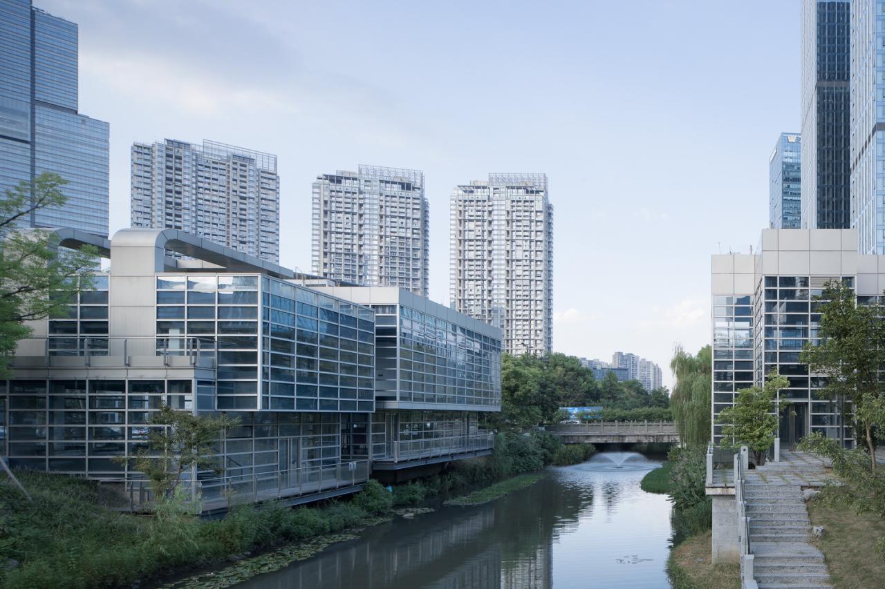BIM建筑|星堂和：杭州市钱江新城新塘河沿线地铁配套设施 / 浙江大学建筑设计研究院