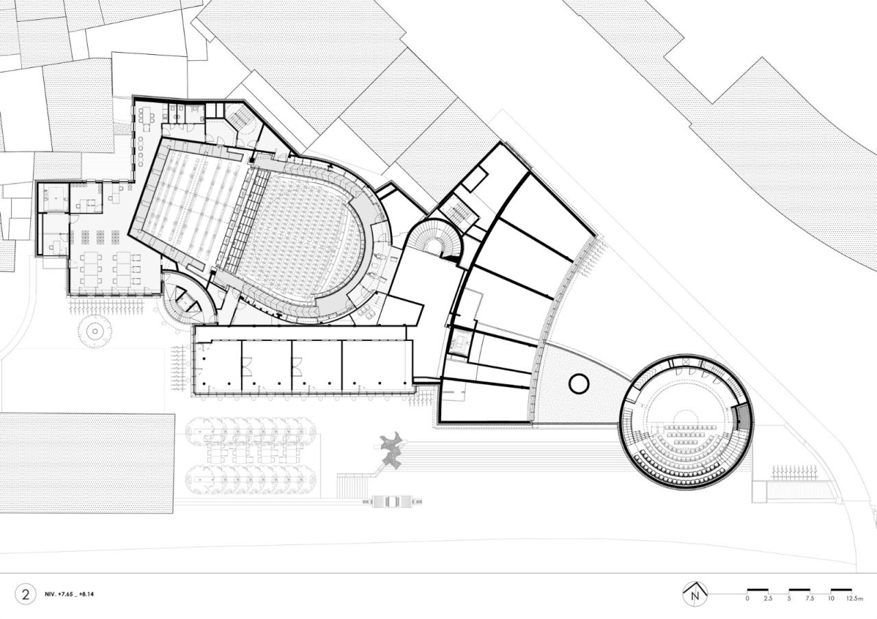 BIM建筑|那慕尔省文化之家 / Philippe Samyn and Partners