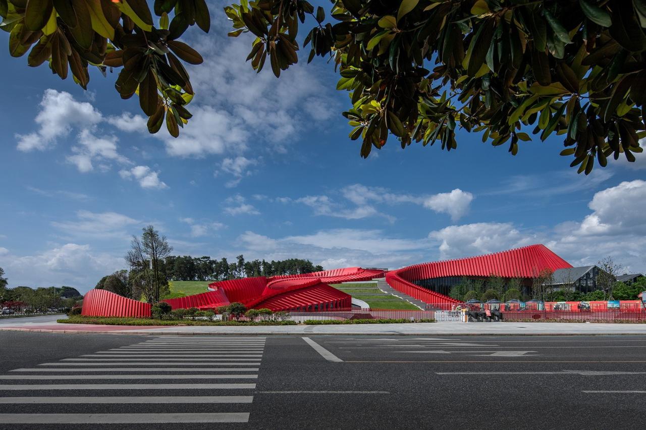 BIM建筑|长征文化数字艺术馆 / 中国中元