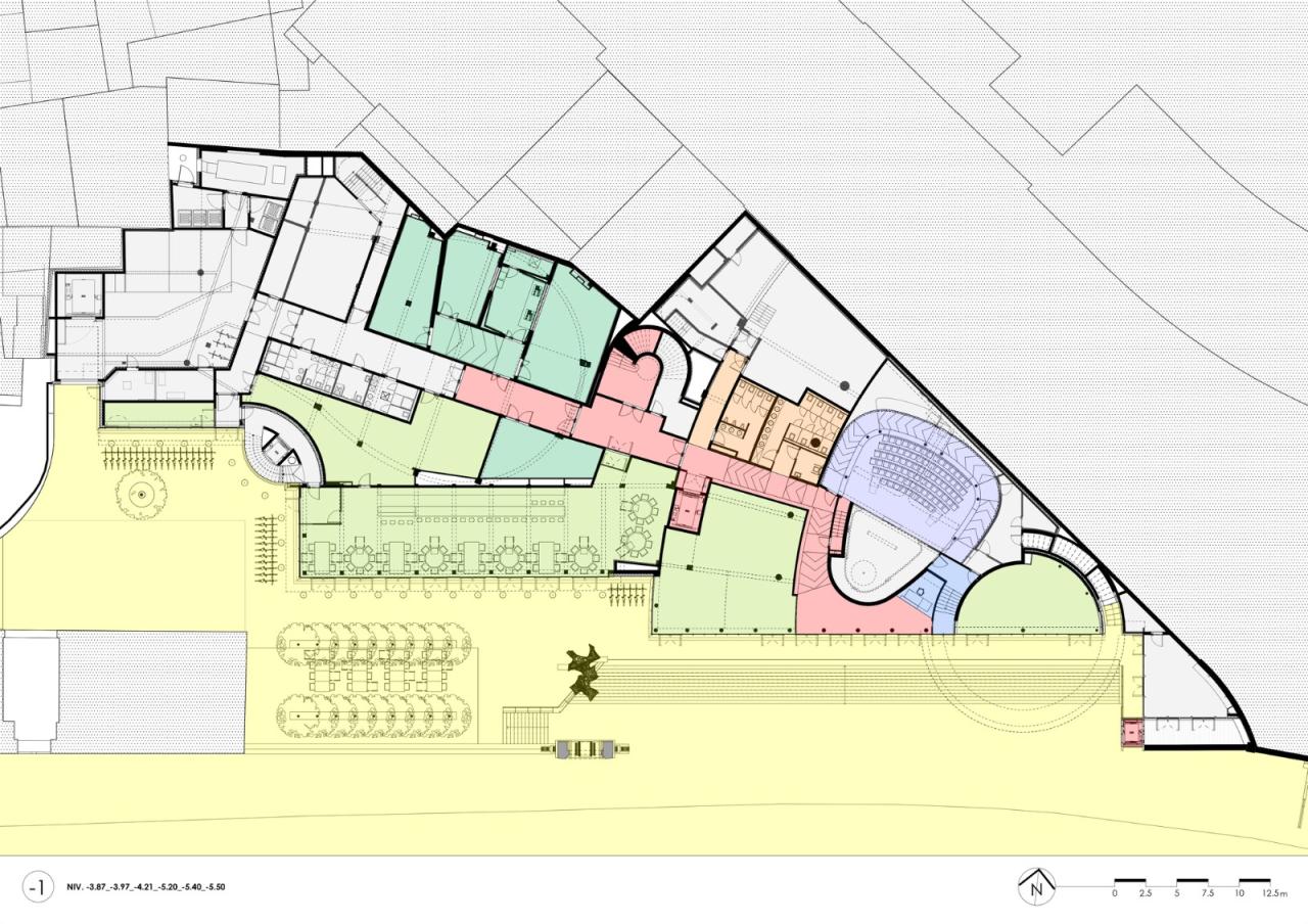 BIM建筑|那慕尔省文化之家 / Philippe Samyn and Partners
