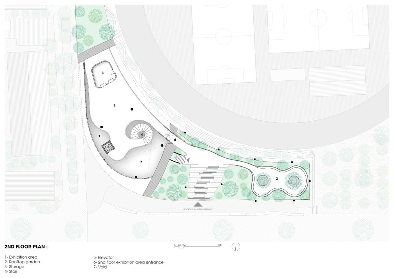 BIM建筑|朔特拉艺术展览中心 / Ho Khue Architects