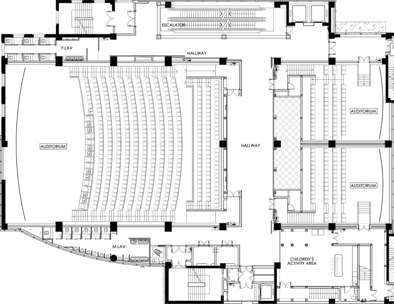 BIM建筑|裹在 “砖浪” 里的海岛影院 / 壹正企划