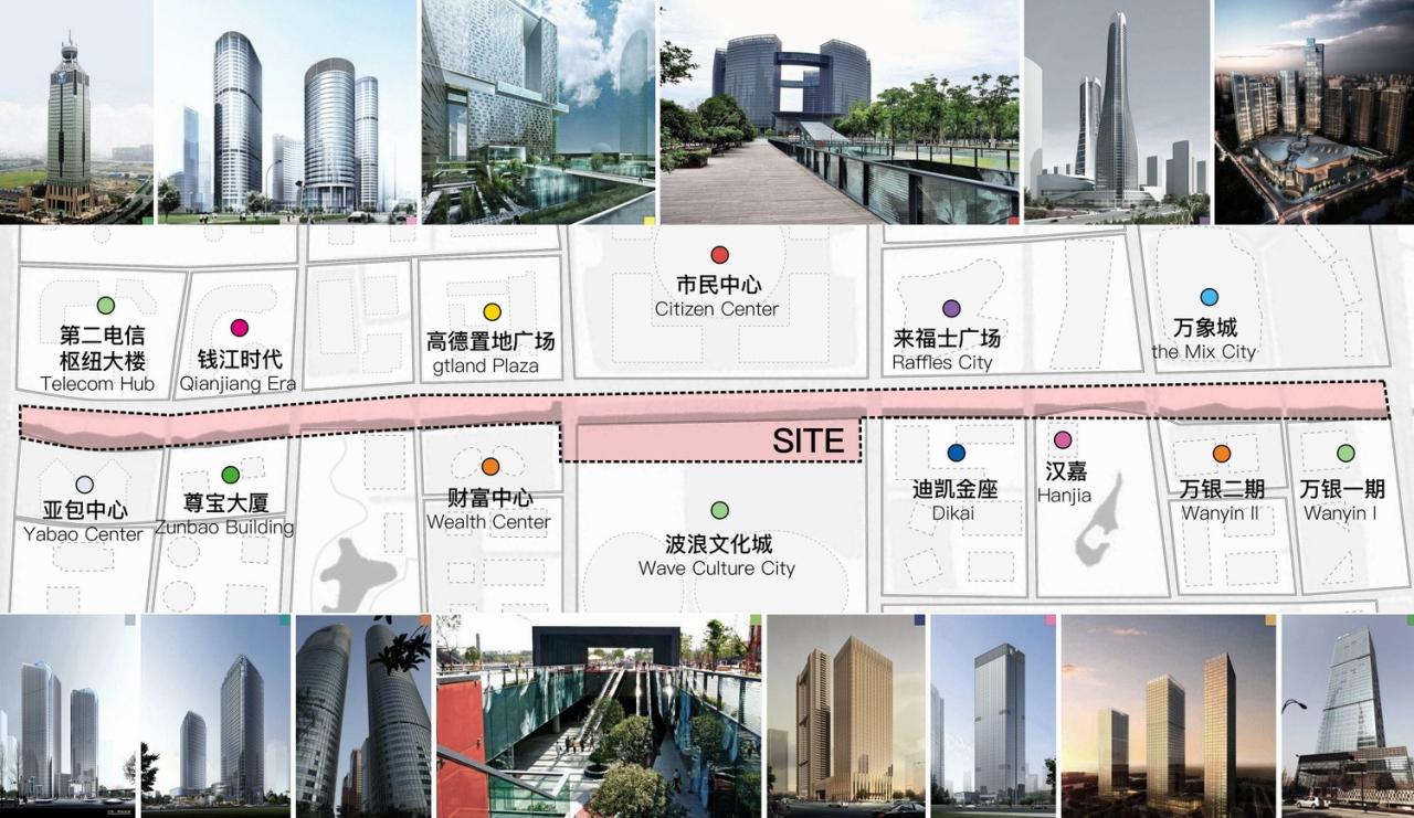 BIM建筑|星堂和：杭州市钱江新城新塘河沿线地铁配套设施 / 浙江大学建筑设计研究院