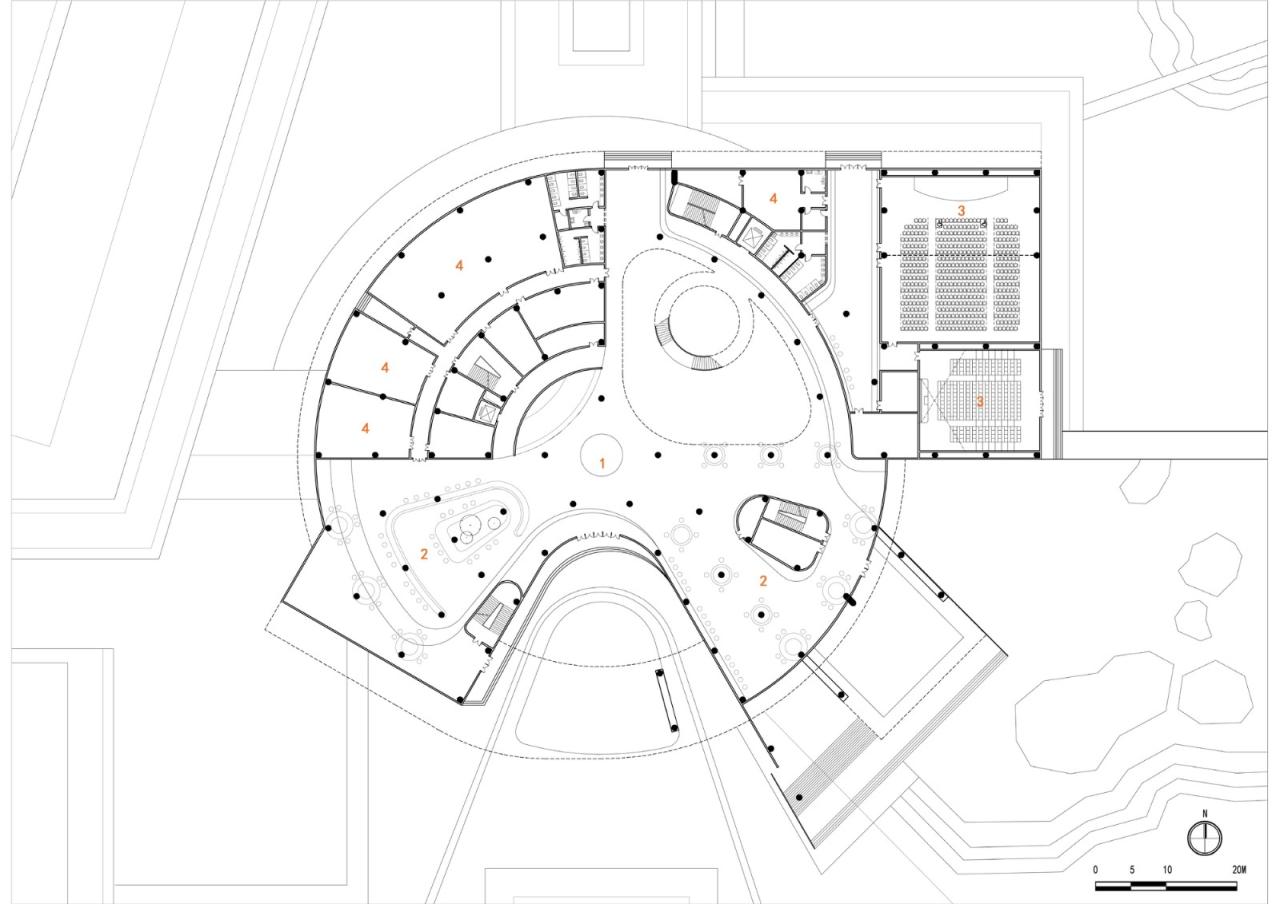 BIM建筑|重庆电力高等专科学校图书馆 / 天津大学设计总院·顾志宏工作室