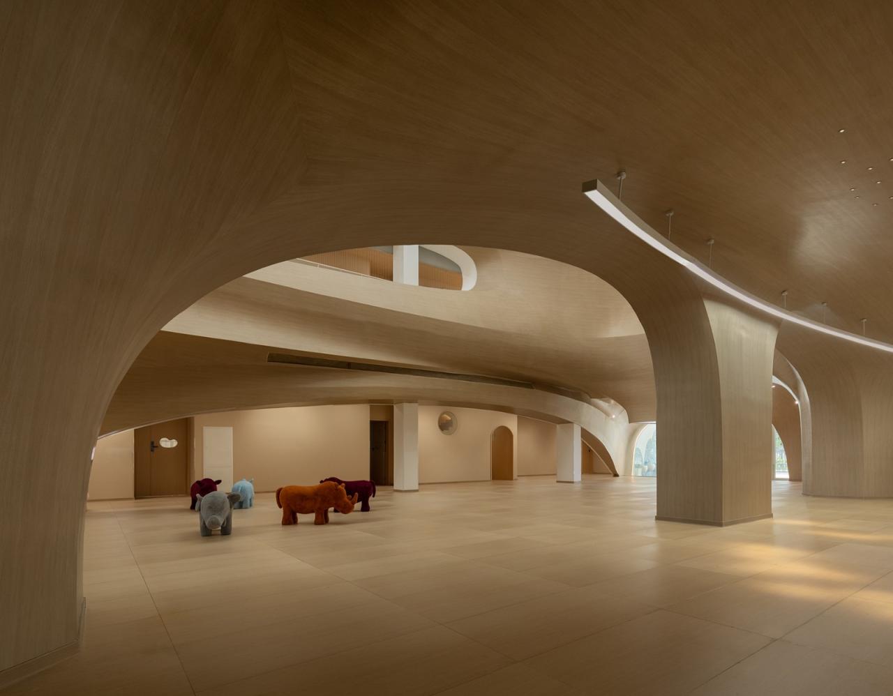 BIM建筑|上海格林新蕾市北幼儿园 / 华建集团-华东院/环境院-刘海洋团队