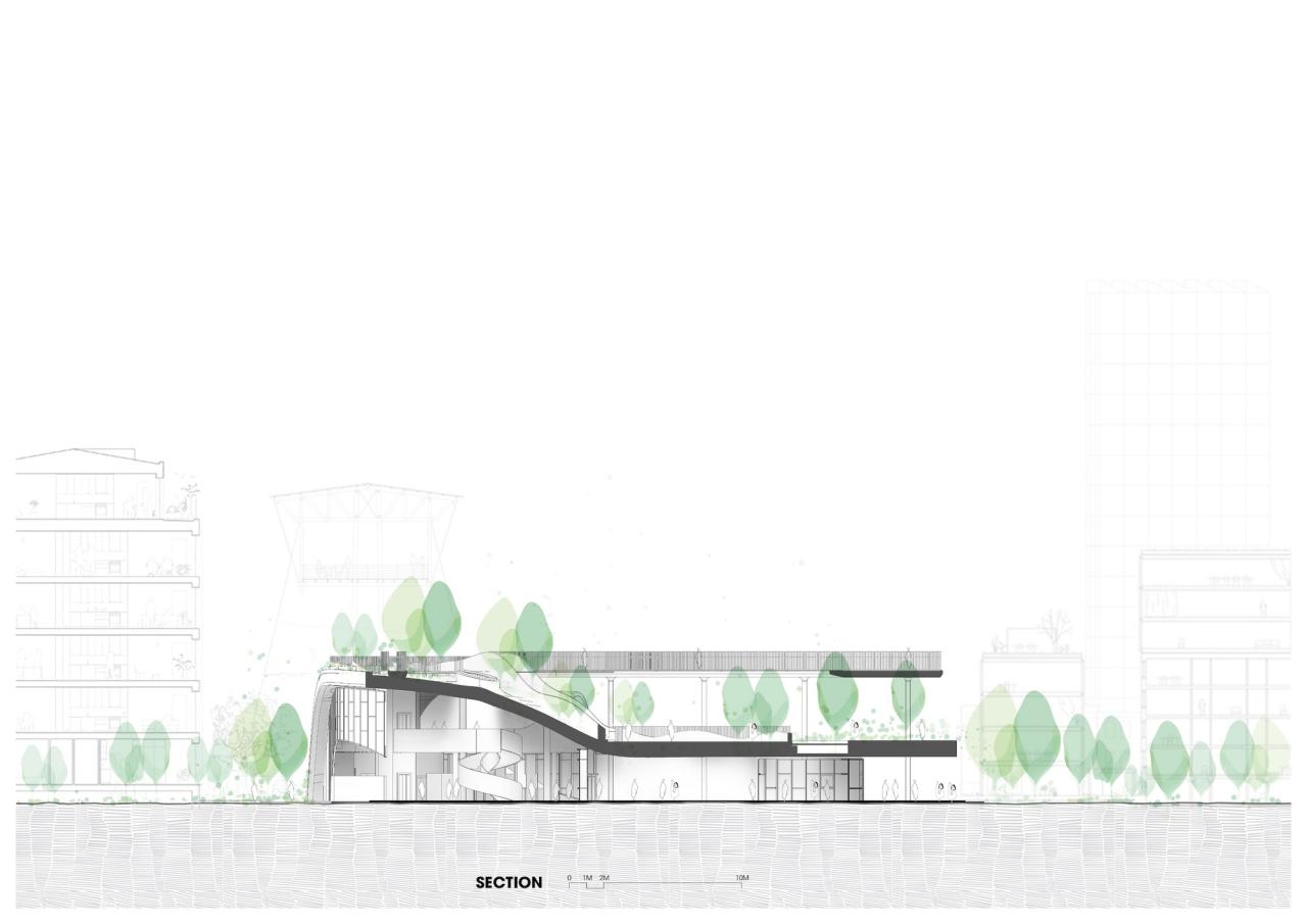 BIM建筑|朔特拉艺术展览中心 / Ho Khue Architects