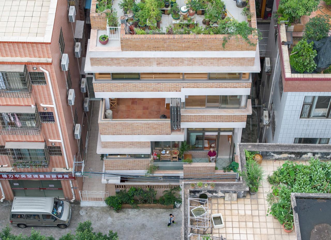 BIM建筑|广府进深：顺德自建房 / 多重建筑