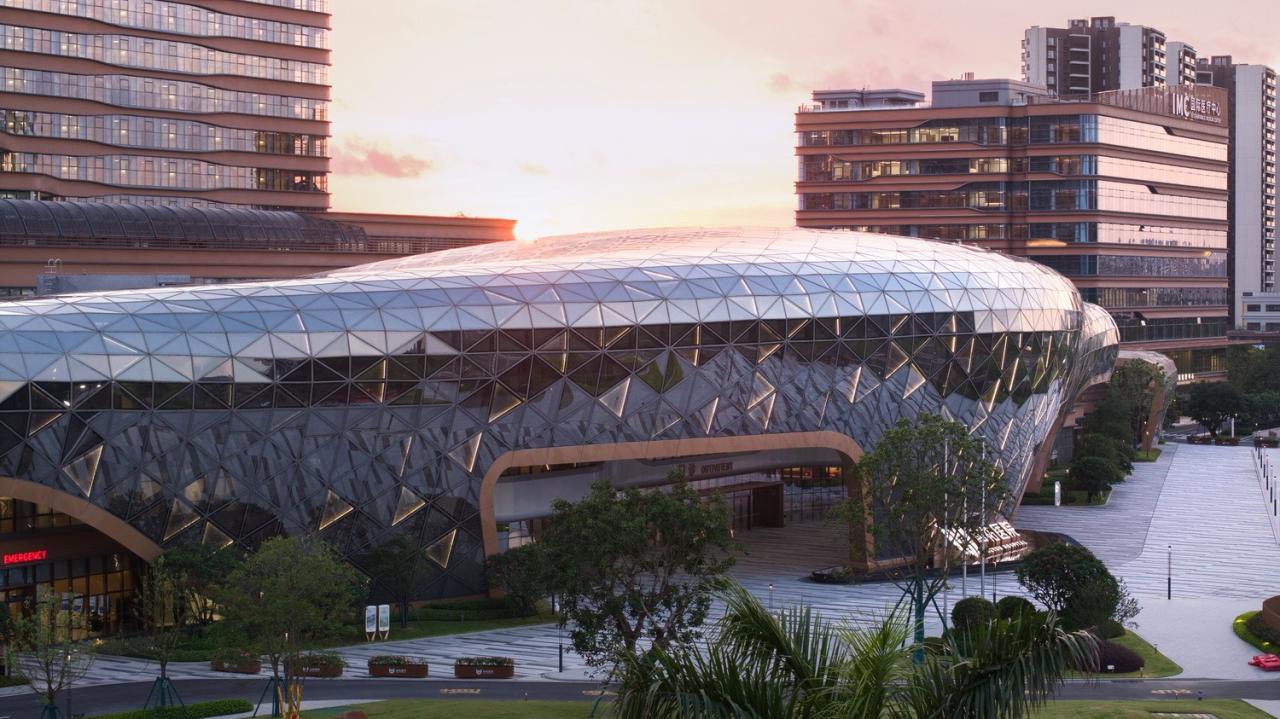 BIM建筑|美的·和祐医院-投资百亿的全球最美花园式医院 / 英国杰典国际建筑