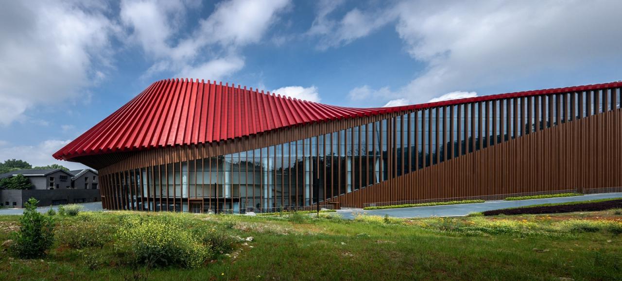 BIM建筑|长征文化数字艺术馆 / 中国中元