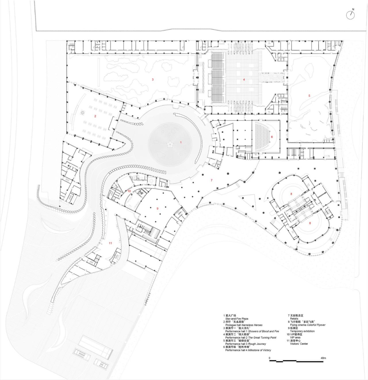 BIM建筑|长征文化数字艺术馆 / 中国中元