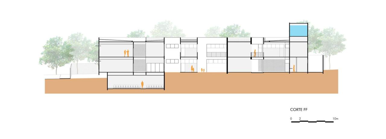 BIM建筑|Domum 学校 / Lins Arquitetos Associados