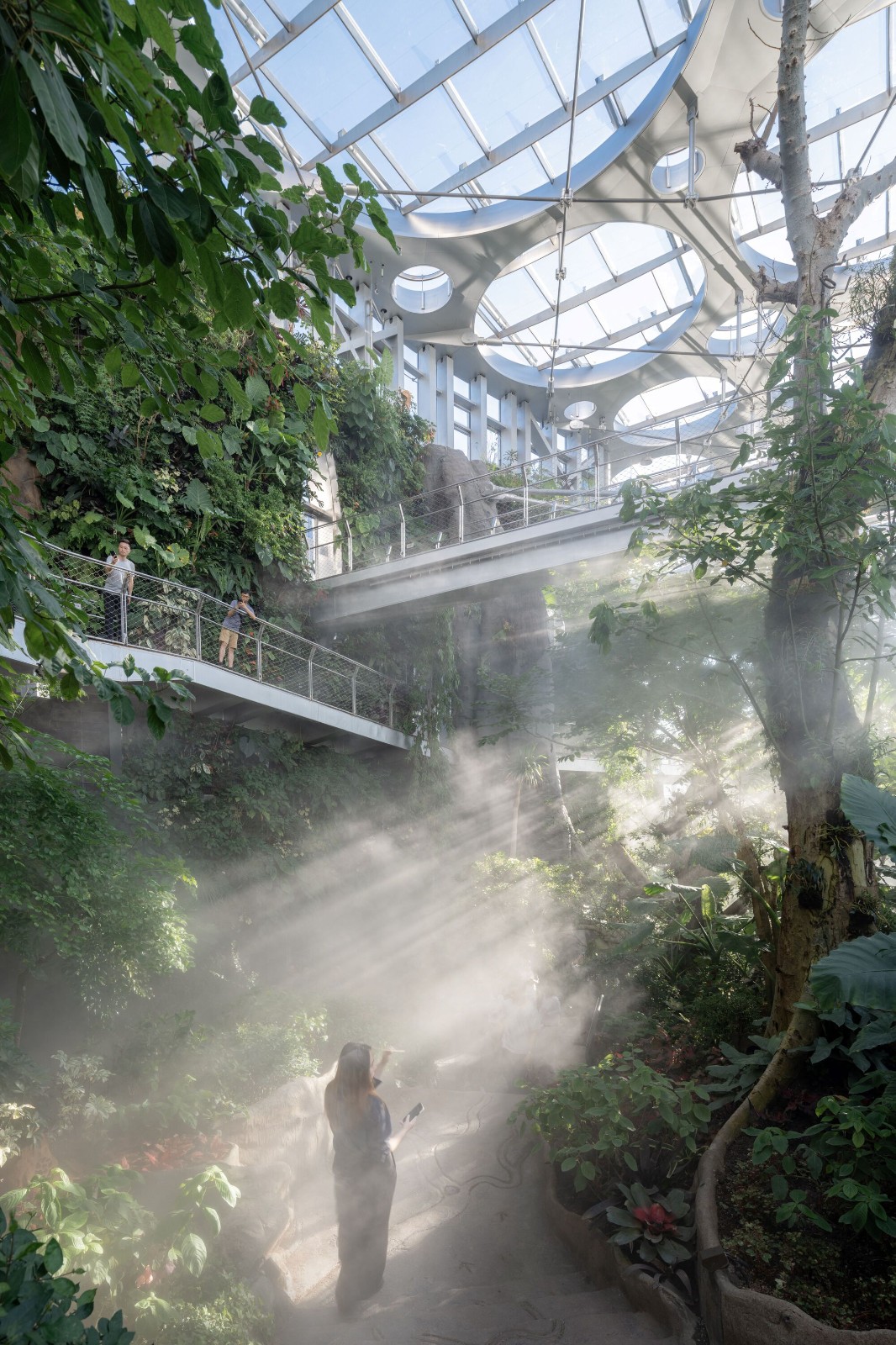 BIM建筑|上海版“疯狂植物园”，亚洲最大温室花园 / Delugan Meissl Associated Architects