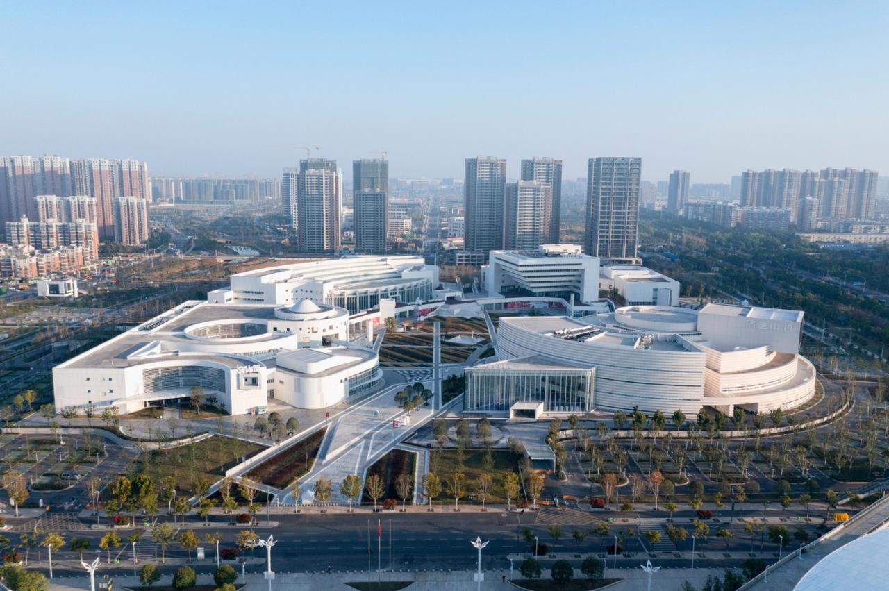 BIM建筑|武汉东西湖文化中心 / 中国院大器工作室